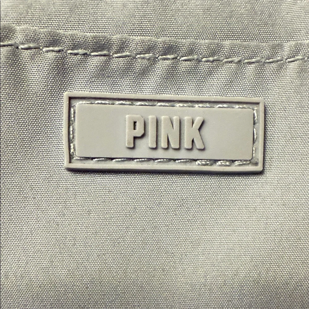PINK Victoria's Secret Gary Keyring And Zipper Card Key Holder